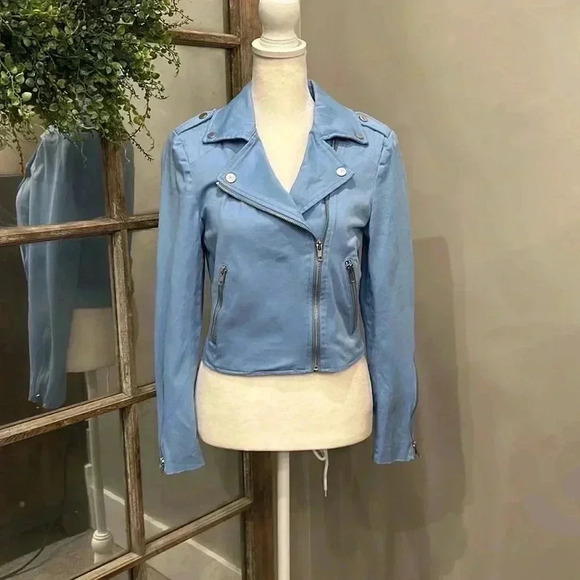 Color Me Courtney Dennis Biker Jacket 2 - Picture 1 of 11